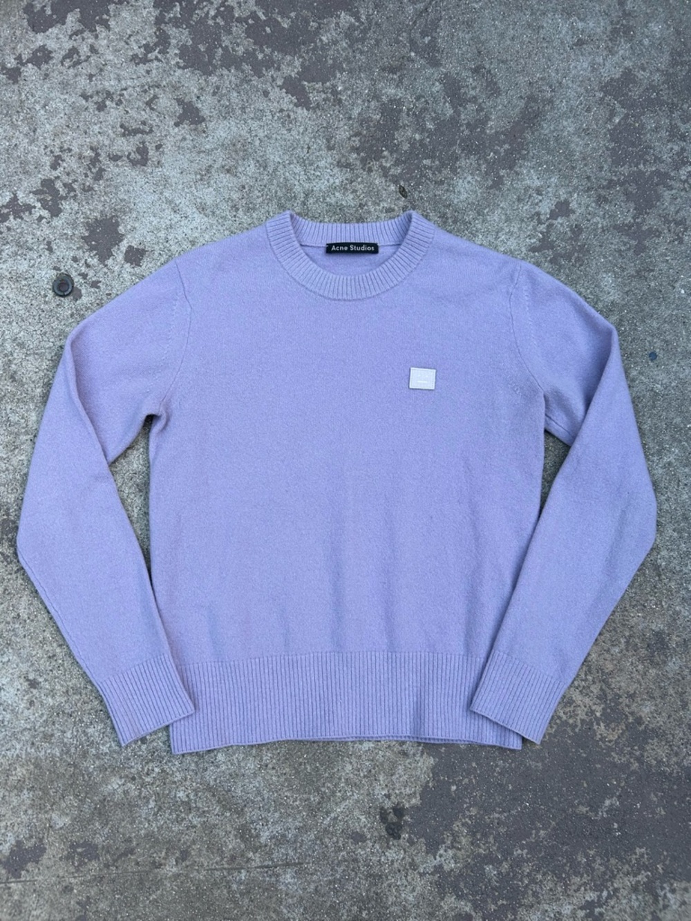 Acne Lavender Crewneck Sweater